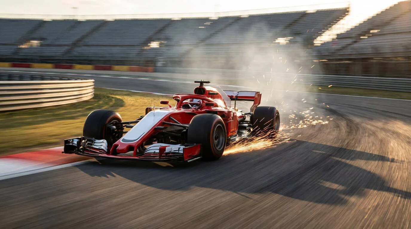 Live wedden op Formule 1 tijdens race actie