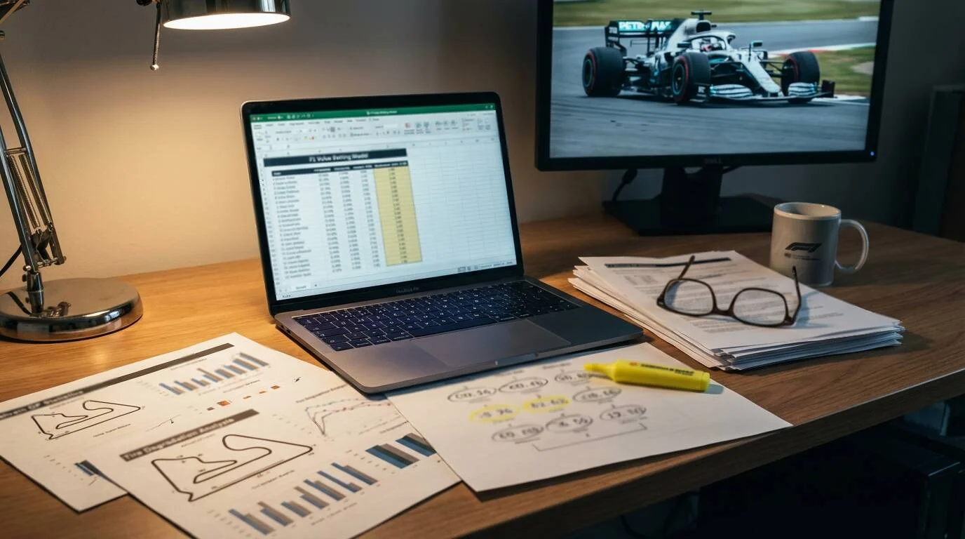 Value betting concept met F1 odds analyse